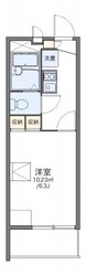 レオパレスヴァーグ浪芳庵の物件間取画像